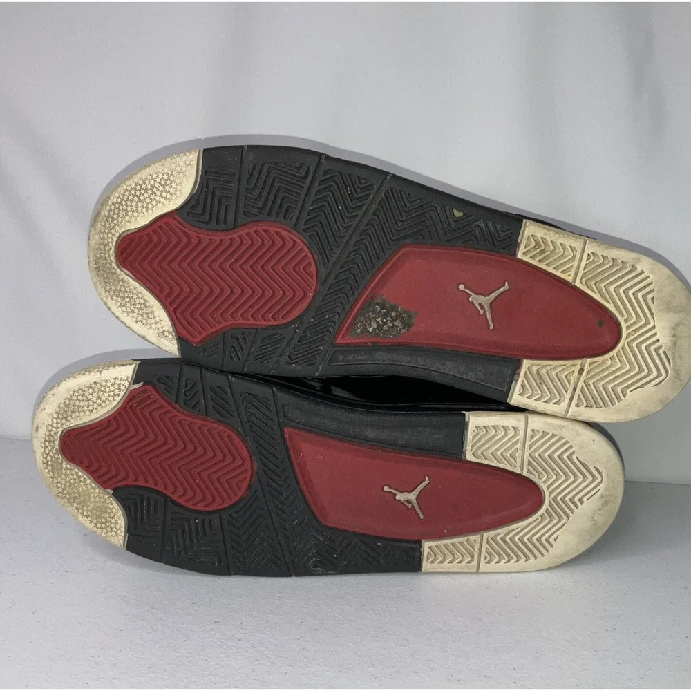 Nike‎ Air Jordan Dub Zero GS Basketball Shoes 6.5Y Black White Red 311047-061